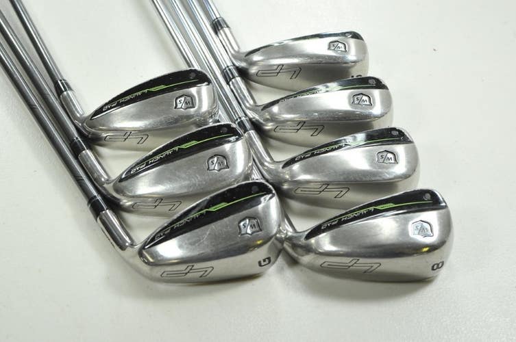 Wilson Launch Pad 2 5-PW,GW Iron Set Right Regular/Senior Graphite Steel #203008