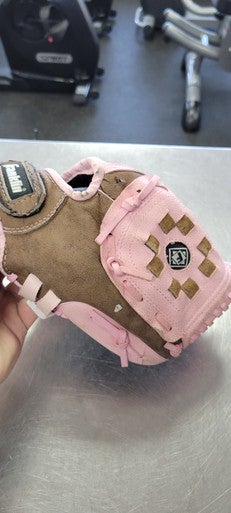 Used Franklin 10 BB/SB Glove RH Throw Pink 10" 11497-S000152327