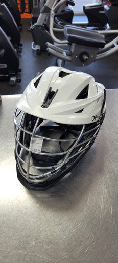 Used Cascade XRS Lacrosse Helmet White One Size 11497-S000152304