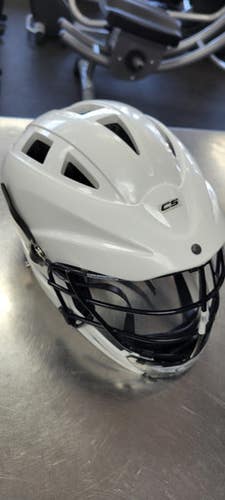 Used Cascade CS Lacrosse Helmet White One Size 11497-S000152302