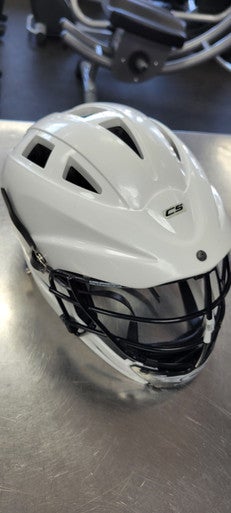 Used Cascade CS Lacrosse Helmet White One Size 11497-S000152302