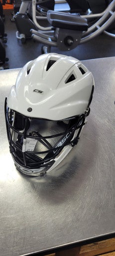 Used Cascade CS Lacrosse Helmet White One Size 11497-S000152301