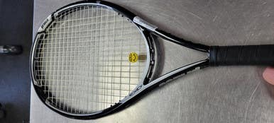 Used Prince EXO3 SILVER 115 Adult Tennis Racquet Black 4 3/8" 11497-S000152300