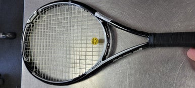 Used Prince EXO3 SILVER 115 Adult Tennis Racquet Black 4 3/8" 11497-S000152300