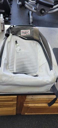 Used Rawlings BACKPACK BB/SB Player Backpack White 11497-S000152288