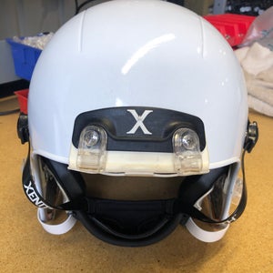 USED XENITH X2E+ ADULT FOOTBALL HELMET - XL - METALLIC WHITE