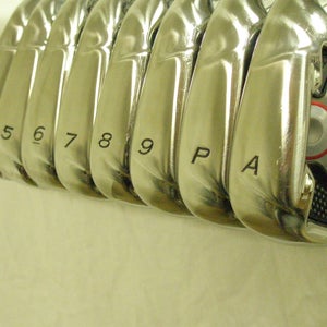 Taylor Made Burner 1.0 Iron Set 4-PW+AW (Steel, Uniflex) Golf Clubs