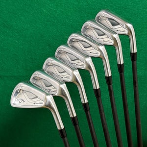 Callaway X Forged Max '25 4-PW Iron Set Cypher Sixty 6.0 Graphite Stiff