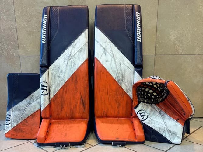 34" +2 Warrior Ritual G7 RTL Custom Regular Goalie Full Set (Used)