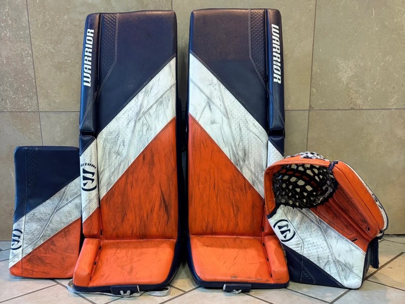 34" +2 Warrior Ritual G7 RTL Custom Regular Goalie Full Set (Used)