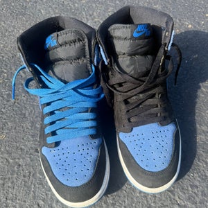 Black Men's Size M 9.0 (W 10.0) Adult Air Jordan JORDAN RETRO 1 Shoes (Used)