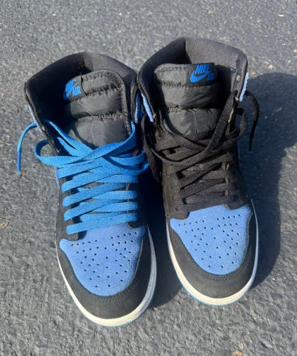 Black Men's Size M 9.0 (W 10.0) Adult Air Jordan JORDAN RETRO 1 Shoes (Used)