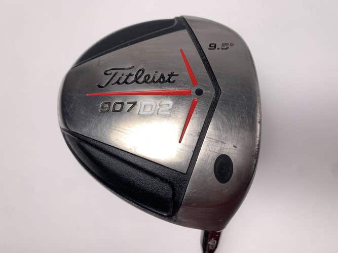 Titleist 907 D2 Driver 9.5* Mitsubishi Rayon Diamana 65 62g Stiff Mens RH
