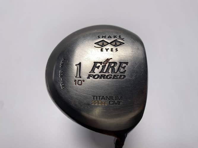 Snake Eyes Fire Forged Driver 10* Grafalloy ProLite Elite Regular RH