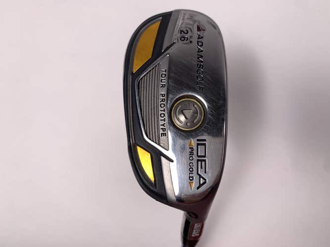 Adams Idea Pro Gold PNT 5 Hybrid 26* Graphite Design Aura 75g Regular RH