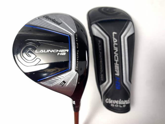 Cleveland Launcher HB 3 Fairway Wood 15* Tour Issue 6S Flex 5554 Stiff  RH HC