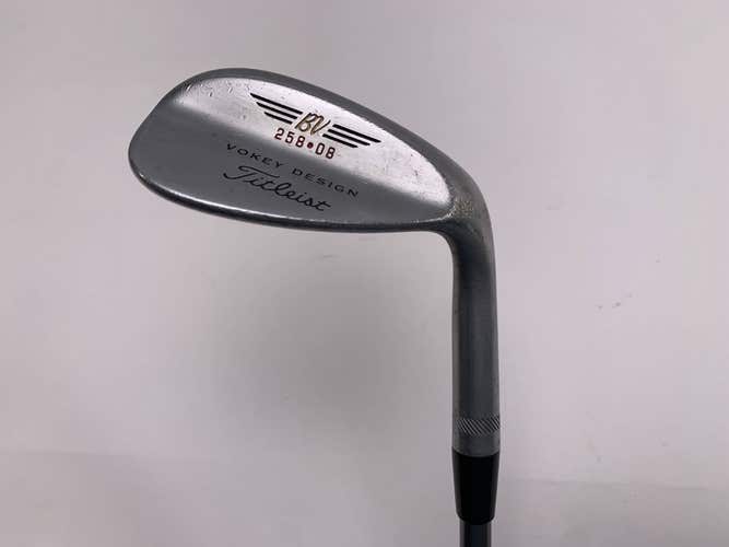 Titleist Vokey Chrome 200 Lob Wedge LW 58* 8 Bounce 3980 Wedge Graphite Mens RH