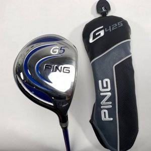 Ping G5 5 Fairway Wood 18* Grafalloy ProLaunch Blue 75g Stiff RH HC
