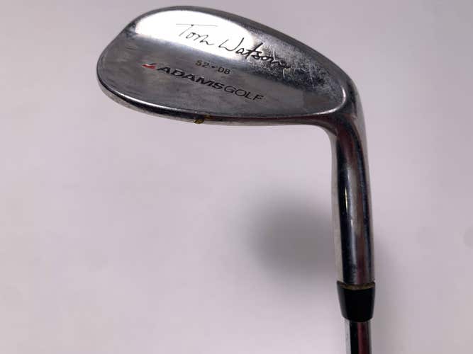 Adams Golf Tom Watson Gap Wedge GW 52* 8 Bounce Adams Wedge Steel Mens RH