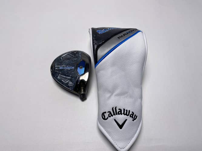 Callaway Paradym Ai Smoke Max Fast 3HL Fairway Wood 16.5* HEAD ONLY Mens RH HC