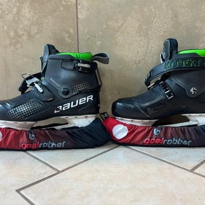2023 Bauer Konekt Hockey Goalie Skates Regular Width 8.5 (Used)