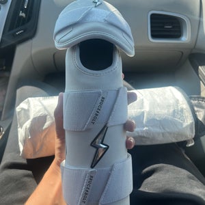 White Senior Shin Guards (New)
