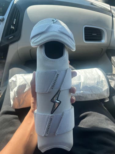 White Senior Shin Guards (New)