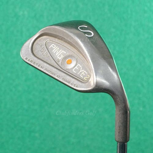 Ping Eye 2 Orange Dot SW Sand Wedge Karsten ZZ-Lite Steel Stiff