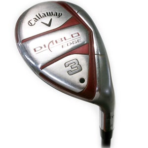 Callaway Diablo Edge 21* 3 Hybrid/Rescue Graphite Callaway 60g Regular Flex