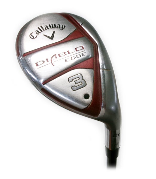 Callaway Diablo Edge 21* 3 Hybrid/Rescue Graphite Callaway 60g Regular Flex