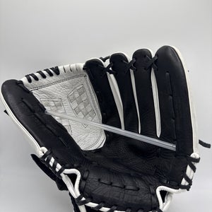 Mizuno 12.5" Supreme Series Fastpitch Glove White Black Right Hand Throw Leather
