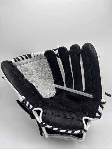 Mizuno 12.5" Supreme Series Fastpitch Glove White Black Right Hand Throw Leather