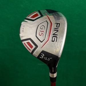 Ping G15 Fairway 15.5 3 Wood Factory TFC 149F Graphite Regular