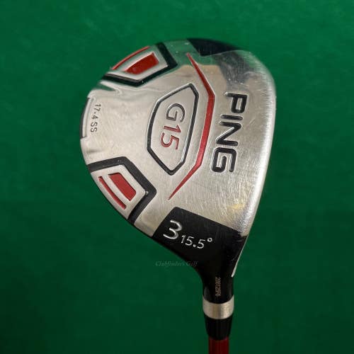 Ping G15 Fairway 15.5 3 Wood Factory TFC 149F Graphite Regular