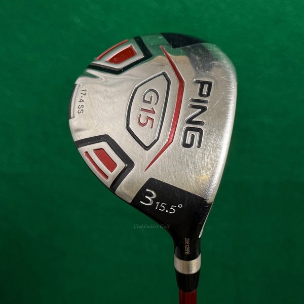 Ping G15 Fairway 15.5 3 Wood Factory TFC 149F Graphite Regular
