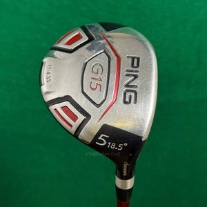 Ping G15 Fairway 18.5 5 Wood Factory TFC 149F Graphite Regular