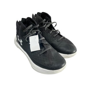 Used Under Armour Basketball Shoes M Black Youth 07.0 11833-S000159391