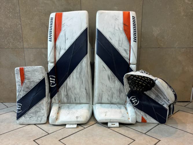 33" +1 2024 Warrior Ritual G7 RTL Custom Regular Goalie Full Set (Used)