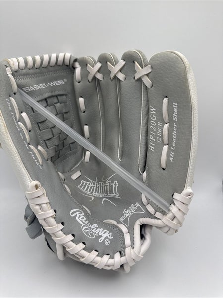 Rawlings Highlight Series 12'' Leather Baseball Glove HFP120GW