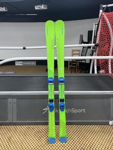 Used Elan Wingman 86 CTI 184 cm All Mountain Ski W/ Attack 14 Binding