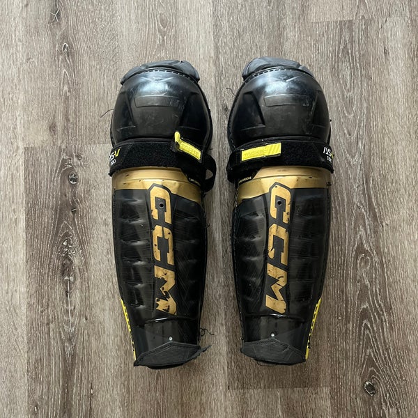 Senior CCM ASV Pro 15" Shin Pads (Used)