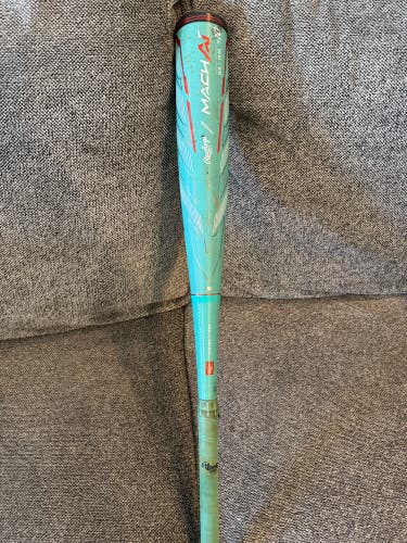 2023 Rawlings Mach AI Alloy USSSA Certified Bat (-10) 19 oz 29" (Used)
