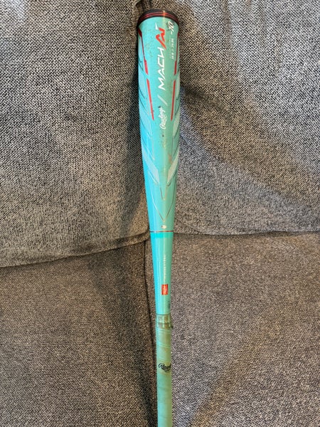 2023 Rawlings Mach AI Alloy USSSA Certified Bat (-10) 19 oz 29" (Used)