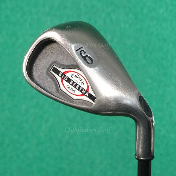 Callaway Big Bertha 2002 Single 9 Iron Factory RCH 75i Graphite Regular