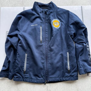 Bauer team issue navy Jacket (Used)