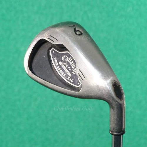 Callaway Steelhead X-16 Pro Series Single 9 Iron Factory Rifle Steel Tour Stiff