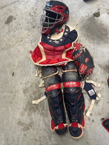 All Star System 7 Catcher's Set (Used)