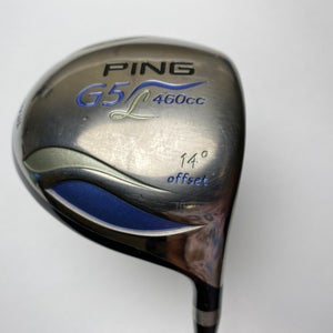 Ping G5 Ladies Driver 14* ULT 50 D Ladies Graphite Womens RH