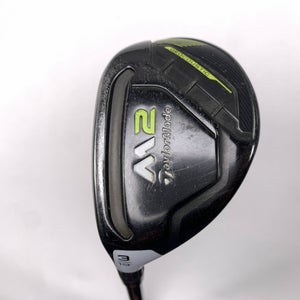 TaylorMade M2 2017 3 Hybrid 19* M2 REAX 75g Stiff Graphite Mens LH Midsize Grip