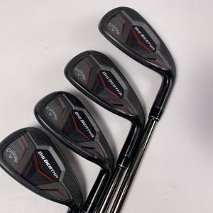 Callaway Big Bertha 2019 Iron Set 9-PW+AW+SW Recoil ESX 460 F2 Senior RH